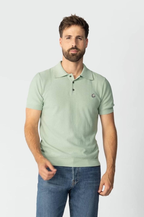 BlueFields poloshirt knitted ss